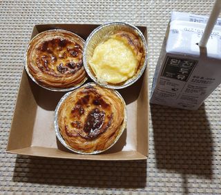 디앙뜨 포르투갈 에그타르트 오리지널 맛+패션후르츠 맛 중 택1 — 5점을 준 리뷰어가 2021년 7월 올린 사용 사진