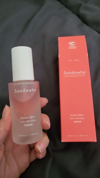산다화 더블 이펙트 안티 링클 세럼 50ml — 5점을 준 리뷰어가 2023년 2월 올린 사용 사진