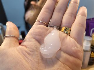 라로지크 X3 리페어 퍼퓸 헤어팩 150mℓ — 5점을 준 리뷰어가 2021년 11월 올린 사용 사진