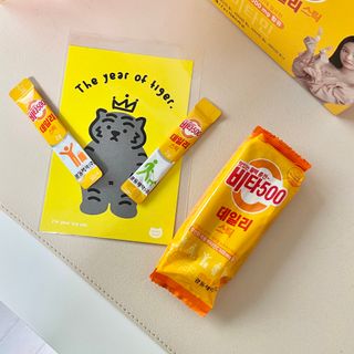광동제약 [광동] 비타500데일리스틱 70포X2개 + 뚱랑이엽서 + 쇼핑백 증정 — 5점을 준 리뷰어가 2022년 1월 올린 사용 사진