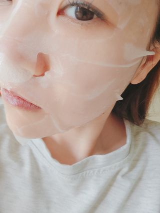 세뚜아(Cettua) [세뚜아] 포어 클리어링 마스크 Cettua Pore Clearing facial mask 5매 — 5점을 준 리뷰어가 2024년 2월 올린 사용 사진