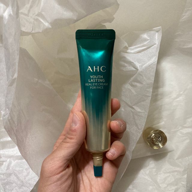 [NEW 탄력유턴 아이크림] AHC 유스 래스팅 리얼 아이크림 포 페이스 리뷰 사진