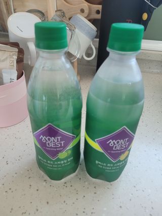 몽베스트 Montbest with Sparkling water Lime20병 — 5점을 준 리뷰어가 2022년 9월 올린 사용 사진