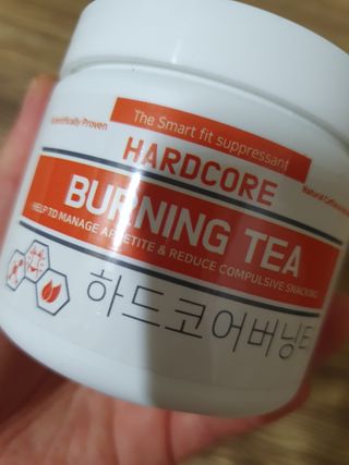 뉴트리션팩토리 하드코어버닝티 오리지널 — 5점을 준 리뷰어가 2021년 7월 올린 사용 사진