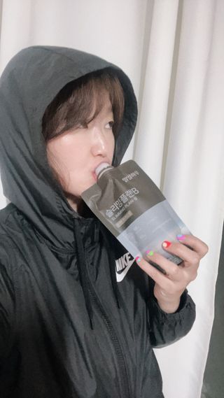 일일하우 슬리밍 플랜B 고소한 귀리맛, 진한 카카오맛 (체중조절식) — 5점을 준 리뷰어가 2023년 8월 올린 사용 사진