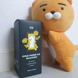 [바디홈즈] 골드 마유 샴푸 — 5점을 준 리뷰어가 2021년 1월 올린 사용 사진