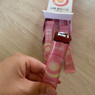 [인디닥터] 면역 생생 핑크 이뮨 젤리 — 5점을 준 리뷰어가 2022년 5월 올린 사용 사진