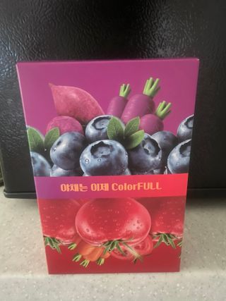 [롯데칠성] 야채듬뿍 더'진한 [롯데칠성] 야채는 이제 COLORFULL! 야채듬뿍  더 진한 레드 4개 +퍼플 4개 (총 8개) — 5점을 준 리뷰어가 2023년 6월 올린 사용 사진