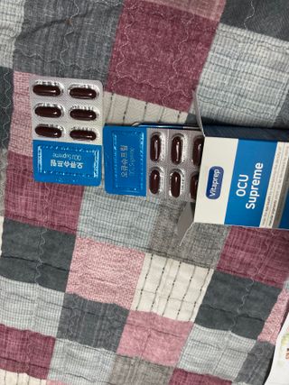 뉴트리션팩토리 비타프렙 오큐슈프림 루테인 오메가3 1050mg — 5점을 준 리뷰어가 2021년 6월 올린 사용 사진