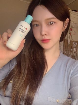 리더스코스메틱 리더스 카밍 바이오틱스 에센스 워터 — 5점을 준 리뷰어가 2021년 3월 올린 사용 사진