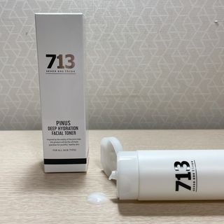[세븐원쓰리 713] 토너 하나만으로도 피부회복 흡수촉촉 몽글토너 — 1.5점을 준 리뷰어가 2021년 10월 올린 사용 사진