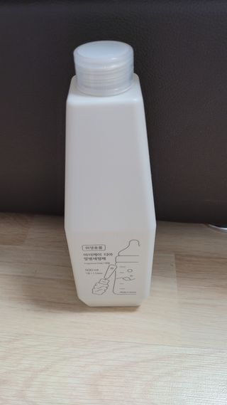 마더케이 디아 프리미엄 젖병세정제 500ml 액상형/무향 — 4.5점을 준 리뷰어가 2021년 12월 올린 사용 사진
