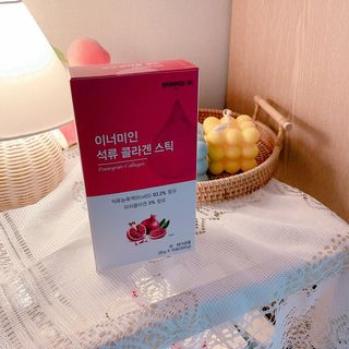 이너미인 석류 콜라겐 스틱 — 5점을 준 리뷰어가 2021년 1월 올린 사용 사진