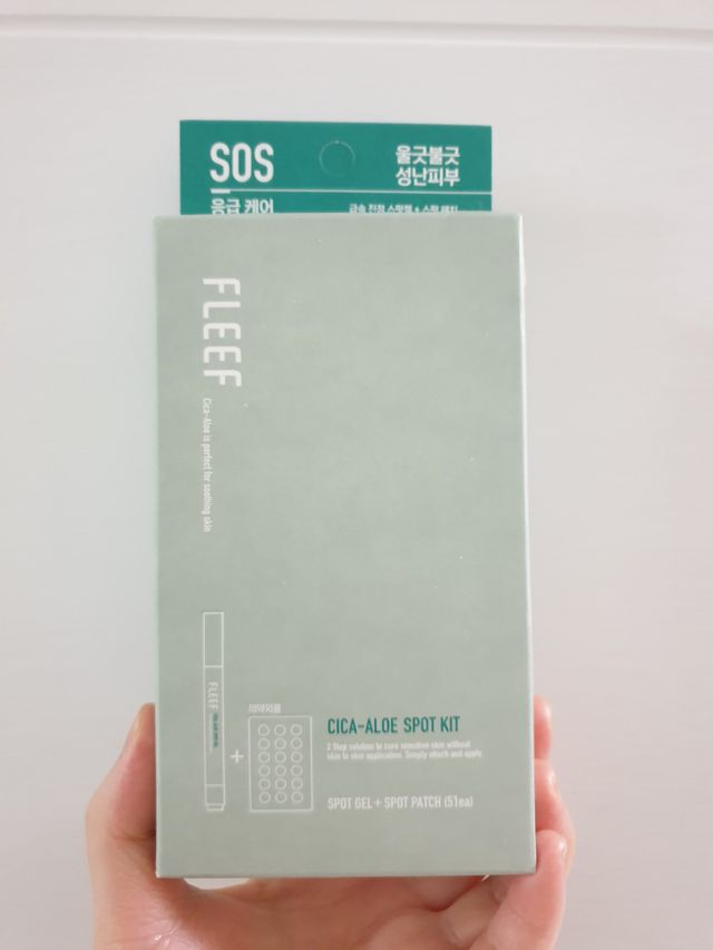 플리프 시카 알로에 스팟키트 리뷰 사진