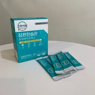 [유산균] 오마이락 장편한습관 프로바이오틱스 30P — 5점을 준 리뷰어가 2022년 11월 올린 사용 사진