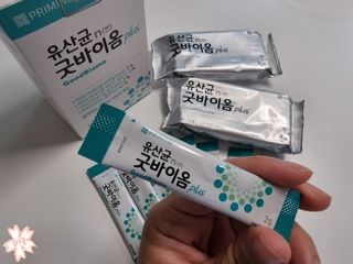 프리마인 유산균 국가지정연구소 선정, 살아있는 생유산균 200억 마리의 힘. 유산균n굿바이옴플러스 — 4점을 준 리뷰어가 2021년 10월 올린 사용 사진