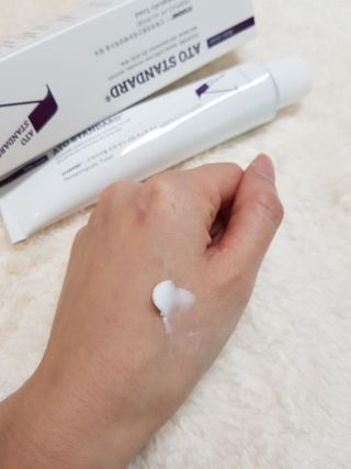 아토스탠다드 베이비크림 — 5점을 준 리뷰어가 2021년 1월 올린 사용 사진