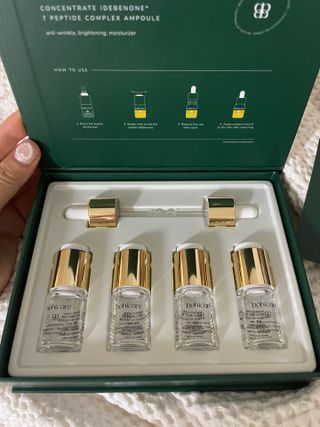 [보히케어] 컨센트레이트 이데베논 7 펩타이드 콤플렉스 앰플 — 5점을 준 리뷰어가 2023년 7월 올린 사용 사진