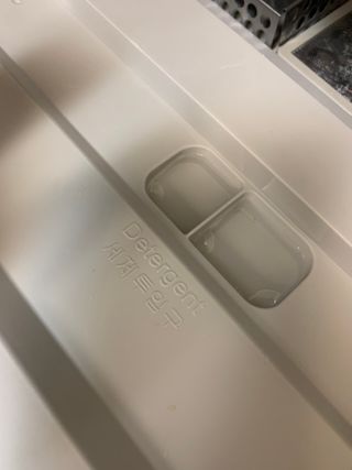 [생활공작소] 식기세척기용 액체세제  X 2개입 — 5점을 준 리뷰어가 2021년 2월 올린 사용 사진