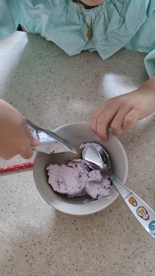 [브레이브퀸] 수제 그릭 요거트 3종세트 플레인 블루베리 청포도 — 5점을 준 리뷰어가 2022년 1월 올린 사용 사진