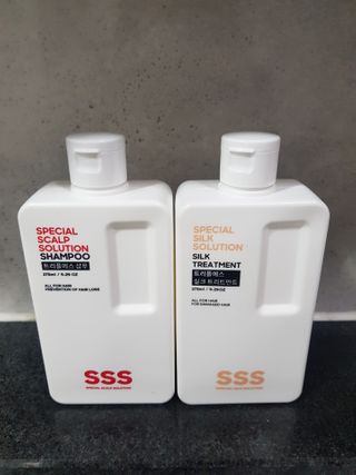 트리플에스 탈모 샴푸 275ml + 실크 트리트먼트 275ml — 5점을 준 리뷰어가 2021년 2월 올린 사용 사진