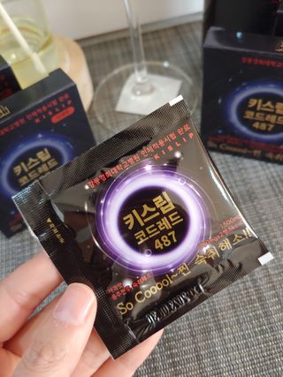 [키스립] 바이오 회사에서 만든 숙취해소제 키스립 코드레드 487 — 5점을 준 리뷰어가 2022년 1월 올린 사용 사진