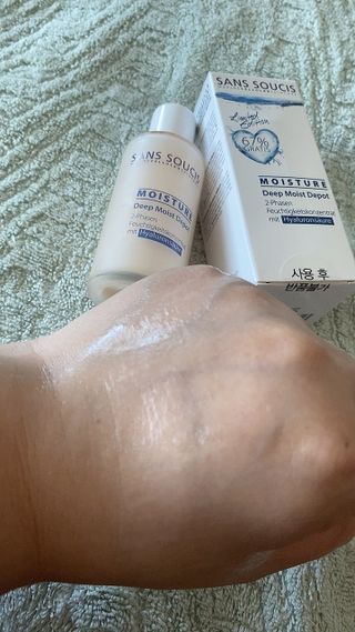 산수시 데포 세럼 수분 물광 비타민 에센스 50ml 기초화장품 — 5점을 준 리뷰어가 2021년 7월 올린 사용 사진