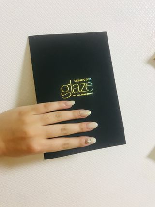 데싱디바 매직프레스 가을신상 스틸레토+오발_5종 중 택1 — 5점을 준 리뷰어가 2021년 10월 올린 사용 사진