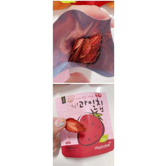 아비삭과일칩 5종 /딸기,사과,배,귤,무화과 5종 리뷰 사진