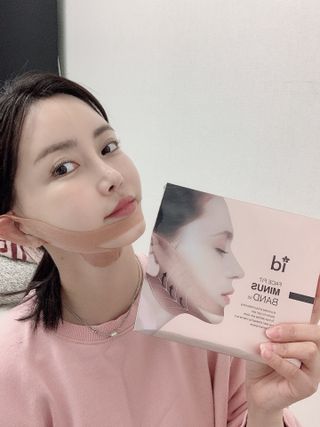 아이디플라코스메틱 아이디 페이스핏 마이너스 밴드 v2 — 5점을 준 리뷰어가 2021년 5월 올린 사용 사진