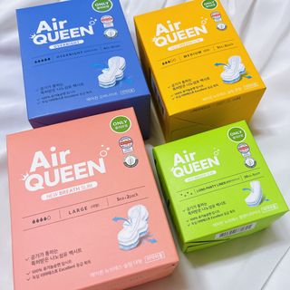 에어퀸 뉴브레스 유기농 생리대 4종 (팬티라이너 20P + 중형 10P + 대형 10P + 오버나이트 8P)_체험단 — 5점을 준 리뷰어가 2024년 5월 올린 사용 사진