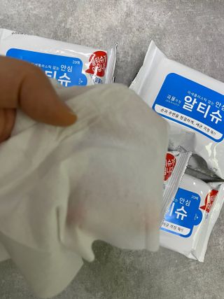 [엠메이데이] 안심 알티슈 20매 x 7 — 4점을 준 리뷰어가 2022년 3월 올린 사용 사진