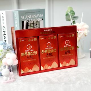 힘내라김홍삼 하루홍삼정스틱 10g x 30포 — 5점을 준 리뷰어가 2021년 5월 올린 사용 사진