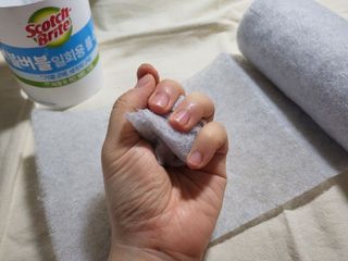 [3M] 스카치브라이트 버블버블 일회용 롤 수세미 — 5점을 준 리뷰어가 2024년 11월 올린 사용 사진