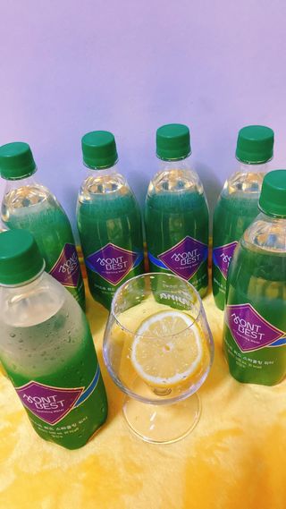 몽베스트 Montbest with Sparkling water Plain 20병 — 4점을 준 리뷰어가 2022년 6월 올린 사용 사진