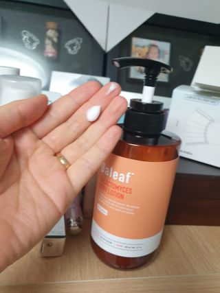 달리프 갈락토미세스 베러 퍼퓸 바디로션 러브피치 — 5점을 준 리뷰어가 2021년 1월 올린 사용 사진