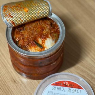 셰프애찬 알배기 겉절이 김치 1kg — 5점을 준 리뷰어가 2022년 11월 올린 사용 사진
