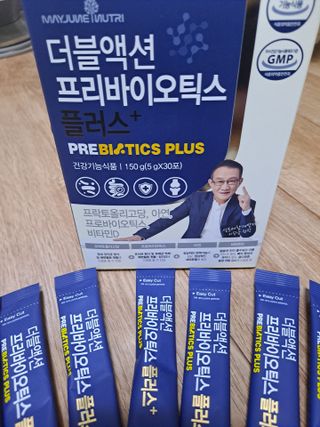 메이준뉴트리 더블액션 프리바이오틱스 플러스+ — 5점을 준 리뷰어가 2021년 6월 올린 사용 사진