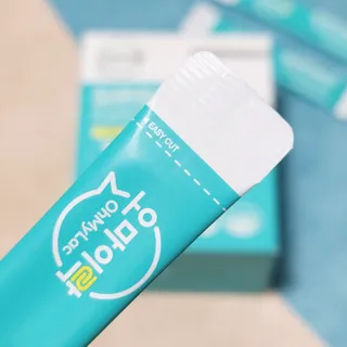 [유산균] 오마이락 장편한습관 프로바이오틱스 30P — 5점을 준 리뷰어가 2022년 11월 올린 사용 사진