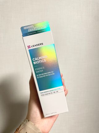 리더스코스메틱 리더스 카밍 바이오틱스 에센스 워터 — 5점을 준 리뷰어가 2021년 10월 올린 사용 사진
