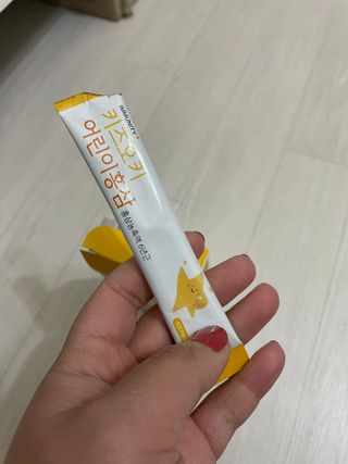 [이뮤니티플러스]우리아이 면역오키, 건강오키 _ 키즈오키 어린이홍삼 10포 1box — 4점을 준 리뷰어가 2022년 2월 올린 사용 사진