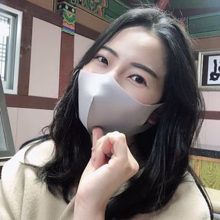 [에이블밤부] 리퓨어 쿠퍼 마스크 10color — 4점을 준 리뷰어가 2021년 2월 올린 사용 사진