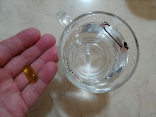 먹어도좋아 퓨어대마종자유 — 5점을 준 리뷰어가 2021년 11월 올린 사용 사진