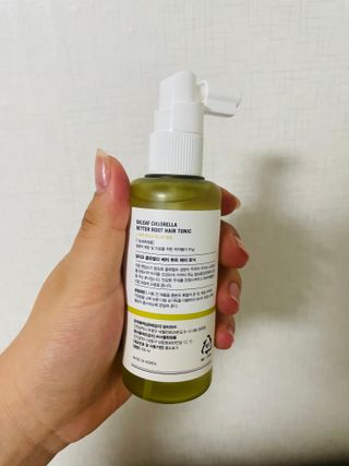 달리프 클로렐라 베러 루트 헤어토닉 100ml — 5점을 준 리뷰어가 2021년 5월 올린 사용 사진