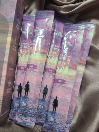 엘리샤코이 아임얼라이브 콤부차 콜라겐 506 스틱젤리 석류 — 5점을 준 리뷰어가 2021년 7월 올린 사용 사진