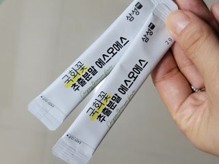 체인미 국화꽃 추출분말 에스오에스 곡류효소 과일채소 17종 혼합 분말 스틱 — 5점을 준 리뷰어가 2021년 11월 올린 사용 사진