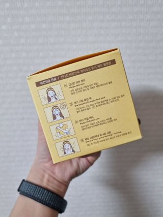 산다화 비타민씨 화이트닝 토너 패드 — 4.5점을 준 리뷰어가 2023년 9월 올린 사용 사진