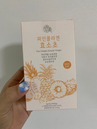 [생활속미] 브로멜라인 파인콜라겐효소초 1박스 3gX30개입 — 5점을 준 리뷰어가 2021년 8월 올린 사용 사진