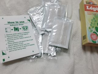 [레제르] 아로마 수액패치 발패치 10매입 유칼립투스 향 — 5점을 준 리뷰어가 2022년 3월 올린 사용 사진