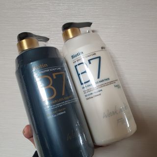 [포레스트스토리] B7 안티 헤어로스 샴푸1,000ml + 헤어팩 1,000ml — 5점을 준 리뷰어가 2021년 3월 올린 사용 사진